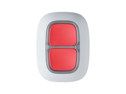 Buton de panica dublu wireless AJAX DoubleButton WH