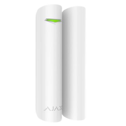 Contact magnetic wireless AJAX DoorProtect Plus WH, reed, accelerometru, RF 1200 m