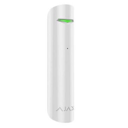 Detector de geam spart wireless AJAX GlassProtect WH, 9 m, 180 grade, 868 MHz