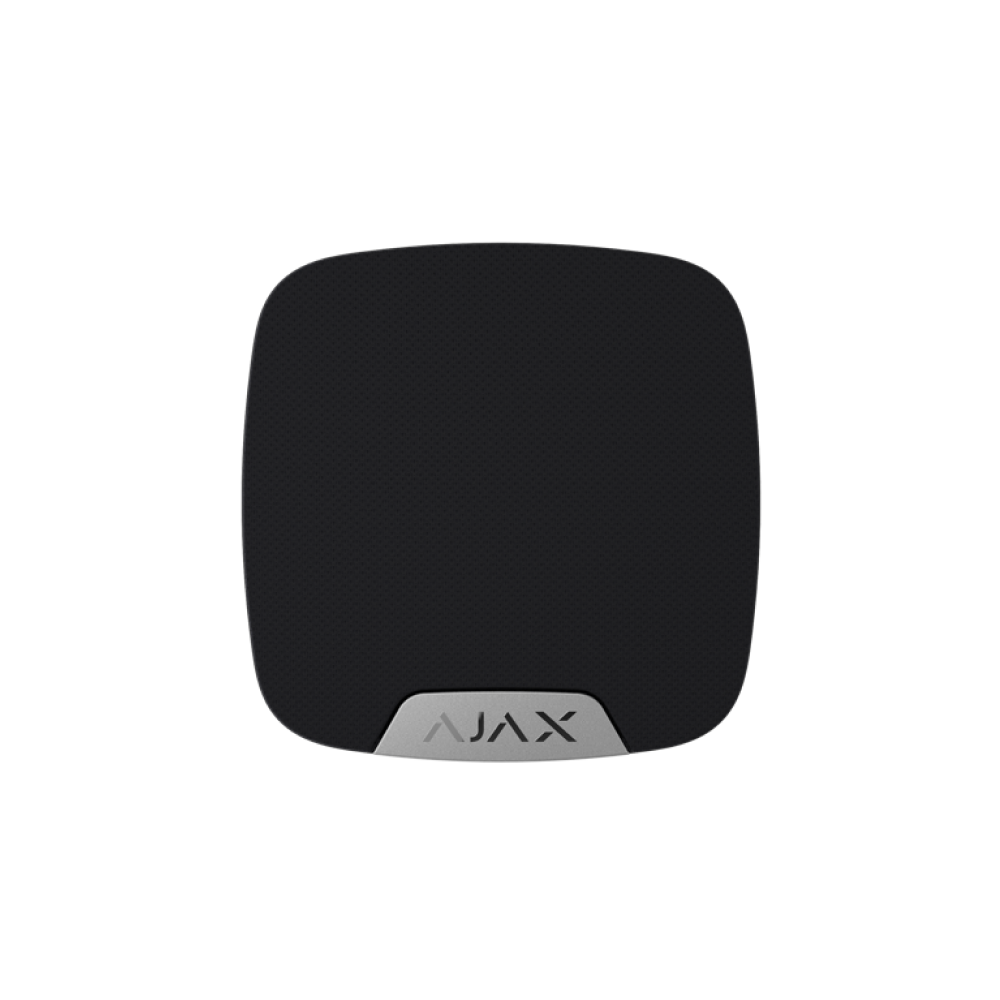 Sirena wireless de interior AJAX HomeSiren BL, 105 dB, RF 2000 m, 5 ani autonomie