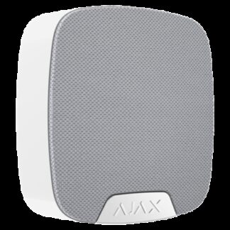 Sirena wireless de interior AJAX HomeSiren WH, 105 dB, RF 2000 m, 5 ani autonomie - 105 dB, RF 2000 m, 5 ani autonomie